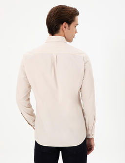 Мужская рубашка с длинным рукавом Stone - U.s. polo assn фото 5