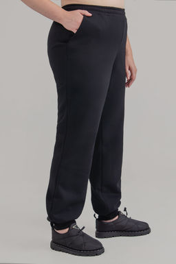 Арт. 7902 Брюки с начесом 52-60 (5 шт) Цвет:черный - Калинка фото 2