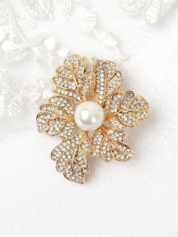 Брошь Цветок / 5179G /уп 12/ - ГалеонТрейд фото 2