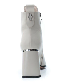 PCS125-2 BEIGE Ботинки демисезонные женские (натуральная кожа, байка) - Фабричный китай фото 9