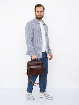 Сумка 608M brown Fuzhiniao