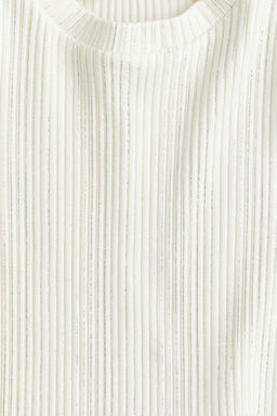 Flare-sleeve jersey top - H&m фото 2