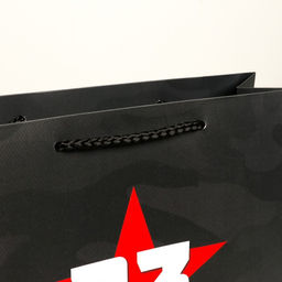 Пакет подарочный ламинированный, упаковка, «С 23 февраля», M 26×30×9 см