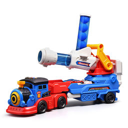 Паровоз с пушкой, в коробке