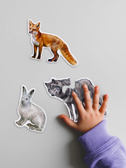 ФРЕЯ PZL-BК-010 Пазлы для малышей Животные леса 22 элемент