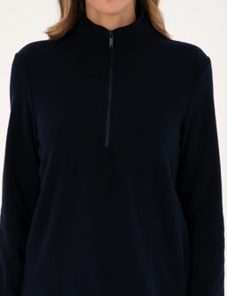 Lacivert Comfort Fit Sweatshirt