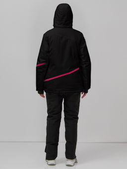 Горнолыжный костюм женский зимний черного цвета 07091Ch - Chunmai фото 4