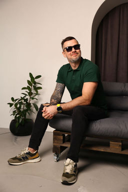 Спортивная футболка-поло 92% хлопок, 8% лайкра