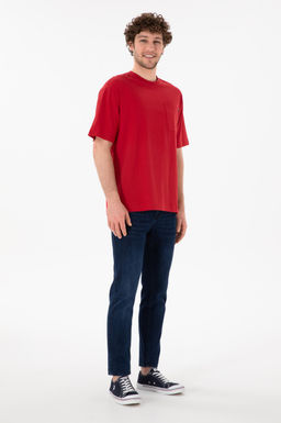 Erkek Comfort Fit Bisiklet Yaka K_rm_z_ Ti__rt Sepette S_rpriz _ndirim - U.s. polo assn фото 5