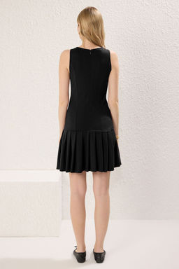 TRENDYOLMILLA Bordo Pili Detayl? Mini Orme Elbise TWOSS25EL00252  фото 12