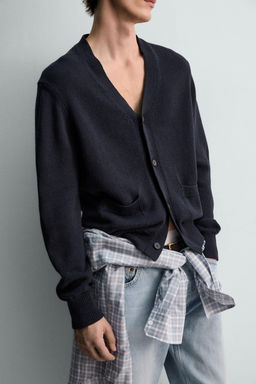 C?RDIGAN ALGOD?N - LINO LIMITED EDITION / Marino - Zara фото 7