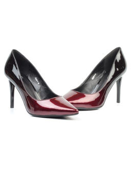 06-DBH20-4 RED/BLACK Туфли женские (натуральная кожа)