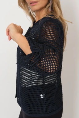 Жакет М 3374/т.синий