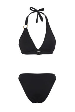 TRENDYOLMILLA K?rm?z? Ucgen Aksesuarl? Regular Bikini Tak?m? TBESS25BT00052  фото 7