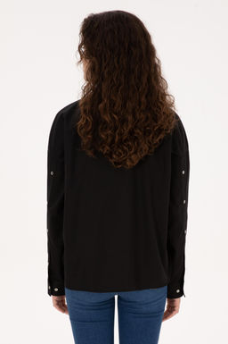 Kad_n Siyah Uzun Kollu G_mlek - U.s. polo assn фото 5