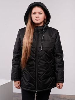 Куртка демисезонная Нэт черный - Yollochka фото 8