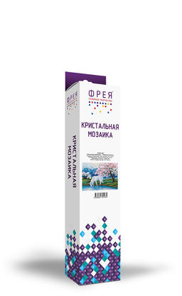 Кристальная (алмазная) мозаика ФРЕЯ ALVR-328 Сказочный единорог 40 х 30 см