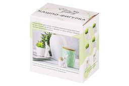 Кашпо-фигурка 11,5*7,5*12 см Зайка с цветком - Elan gallery фото 6