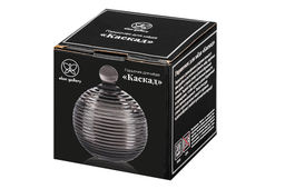 Горшочек д/меда 150 мл 8,2*8,2*11 см Каскад серый, стекло - Elan gallery фото 8