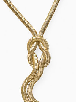 Кулон «Галстук узел», цвет золото