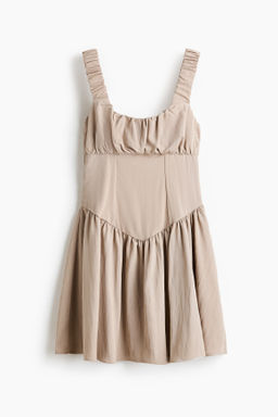 Gathered twill dress - H&m фото 7