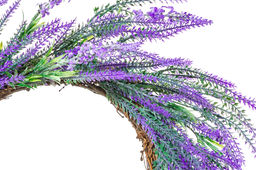 Венок 56*56*12 см "Лавандовое поле"