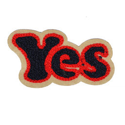 Аппликации пришивные махровые арт.ТВТ.ПРИШ.МАХР.28 Yes 10 шт 9х5 см