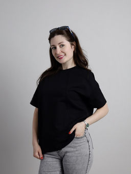 CRB wear/CSMW 60401-22 Футболка женская,черный/Ex.Cherubino