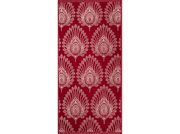 6с102.411ж1 Павлиний глаз (бордо) Полотенце махровое 67х150см