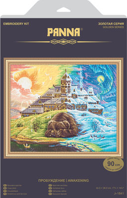 Набор для вышивания PANNA Золотая серия J-1841 Пробуждение 44.5 х 36.5 см
