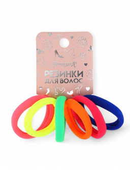Цена за 4 шт. Резинки для волос, Принцессы