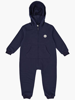 Комбинезон из футера для мальчика UD 7038 т.синий - Mini maxi фото 5