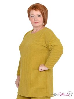 Туника Модель №1045 размеры 44-84 - Plusmoda фото 2