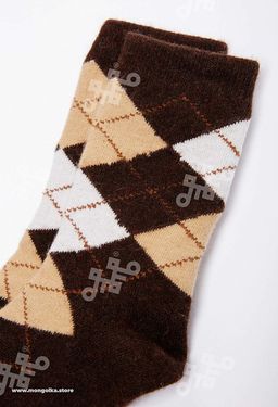 Носки из монгольской шерсти (арт. 01181) - Mongolka фото 3