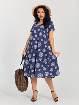 Платье женское кулирка "АГНИЯ" ОДУВАНЧИК