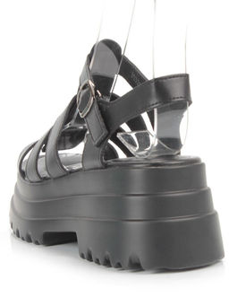 08-PEY337-2 BLACK Босоножки женские