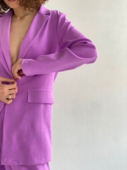 Жакет удлинённый с английским воротником - Martichelli фото 90