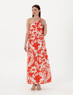 K_rm_z_ Comfort Fit Dokuma Elbise - Pierre cardin фото 3