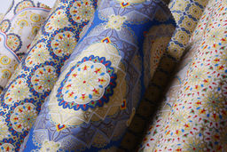 Ткань для пэчворка ИНДИЙСКОЕ САРИ 112 см 100% хлопок ( в метрах )