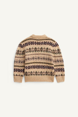 LIMITED EDITION PATTERNED KNIT JUMPER - Zara фото 5