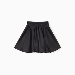 Юбка волан школьная для девочки MINAKU: School Collection, чёрная, размер 38, рост 152 см
