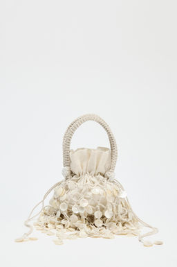 PEARLESCENT APPLIQUE HANDBAG - Zara фото 8
