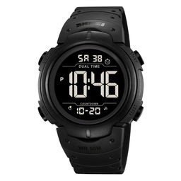 Часы наручные Skmei мужские электронные спортивные 2304black-black