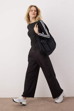 Siyah Dalg?c/Scuba Regular Bluz THMAW26BZ00000 - Trendyolmilla фото 5