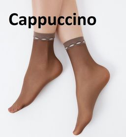 SISI calz. TULLE носки - cappuccino