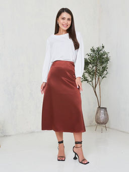 ЮБКА ЛАСЕЛЬ ШОКОЛАД -