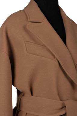 01-12005 Пальто женское демисезонное (пояс)