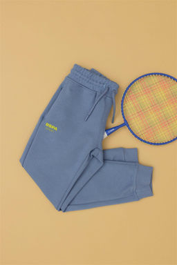 Спортивные штаны цвета индиго для мальчиков