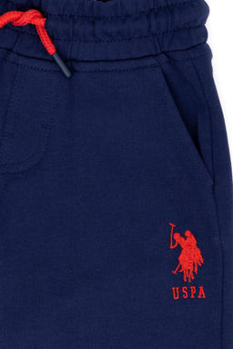 U. S. Polo Assn Темно-синие вязаные шорты для мальчика - U.s. polo assn фото 6