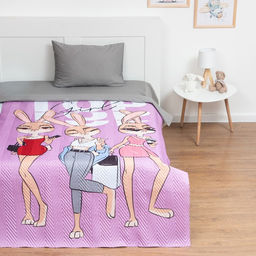 Покрывало детское Этель 1,5 сп Top girl, 145х210 см, микрофибра